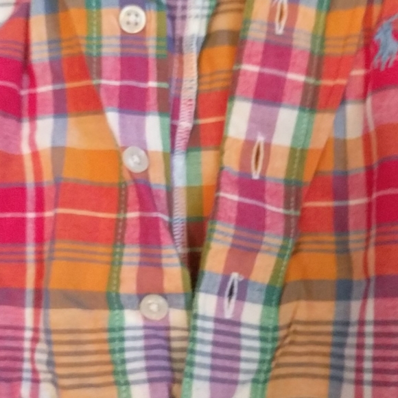 Ralph Lauren Madras plaid one piece boys 12 months - Picture 4 of 5